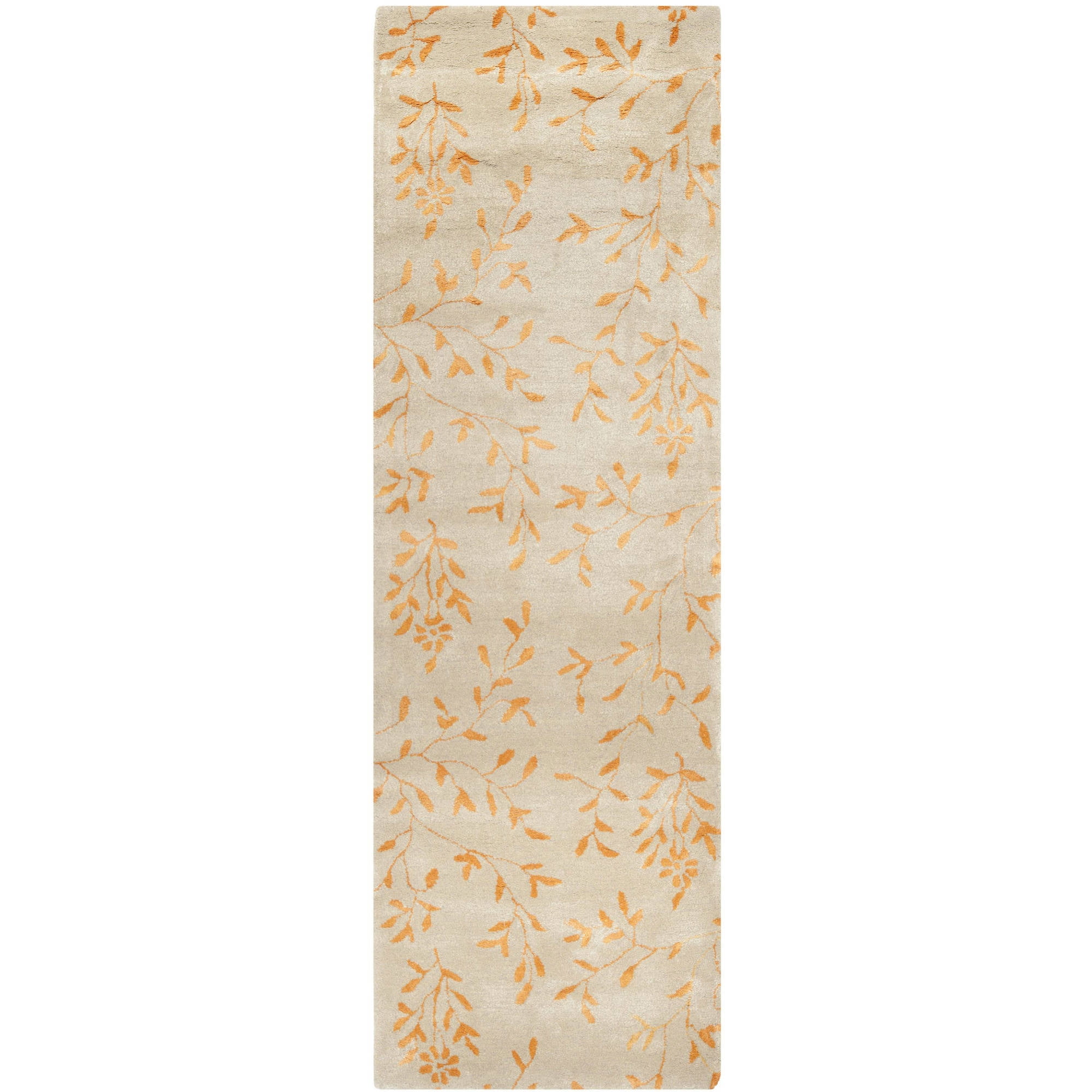Gold Safavieh Soho Collection SOH434C Handmade Premium Wool Runner 2'6 x 12' Brown Gold Safavieh Soho Collection SOH434C Handmade Premium Wool Runner 2'6 x 12' Brown