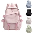 thumbnail image 3 of School Backpack for Ages 6rd 7th 10th 12th Middle Elementary Cute School Bag Students Solid Color Bookbag Middle Elementary, 3 of 3