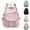 #1-Pink, variant on sususu Classical Basic Travel Backpack for Women and Men Lightweight Travel Workout Sports Backpack Casual Daypack (Light Green)