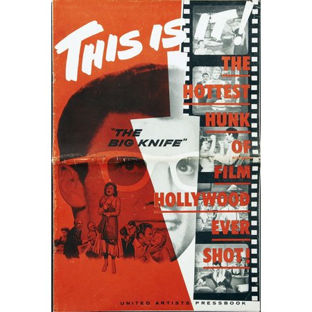 The Big Knife - movie POSTER (Style C) (11" x 17") (1955)