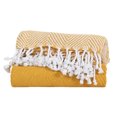 thumbnail image 2 of Excel Hometex Chevron 100% Cotton Chevron Throw Blanket Set – Handmade, Soft, Breathable, Fringe Detail – 50x60 Inches (Set of 2), 2 of 4