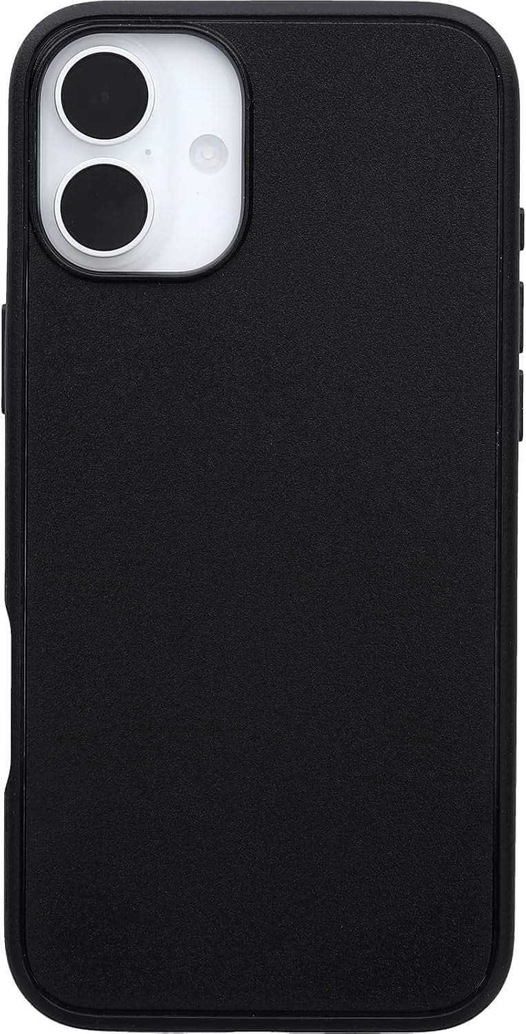 OtterBox iPhone 16 Plus (Only) - Symmetry  Series+ Case - Black - Snaps to MagSafe - Ultra-Sleek - Raised Edges Protect Camera & Screen - Non-Retail Packaging