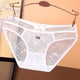 thumbnail image 2 of Braguitas sexy de encaje con cintura baja para mujer: diseño con cinturón fino hueco, tallas M-XL con cintura/longitud: ropa interior cómoda para el día a día/sexy, 2 of 3