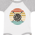 thumbnail image 4 of Inktastic Knitting Club Yarn Sunset for Knitter Boys or Girls Baby Bodysuit, 4 of 5