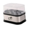 thumbnail image 2 of deevoka Egg Cooker US Adapter Fast Heated Easy to Clean Eggs Poacher for Office Home, 2 of 9