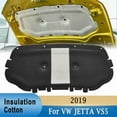 thumbnail image 3 of For Volkswagen VW JETTA VS5 2019 Front Hood Engine Sound Insulation Pad Soundproof Cotton Heat Insulation Pad Mat, 3 of 6