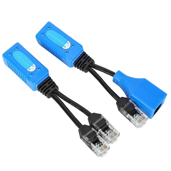 Support 5V/12V/24V/48V 100-130 Feet Power Cable Kit, With 0.22 X 0.08in 5.5 X 2.1 Mm DC Jack/plug POE Cable Connectors, Bar For Studio
