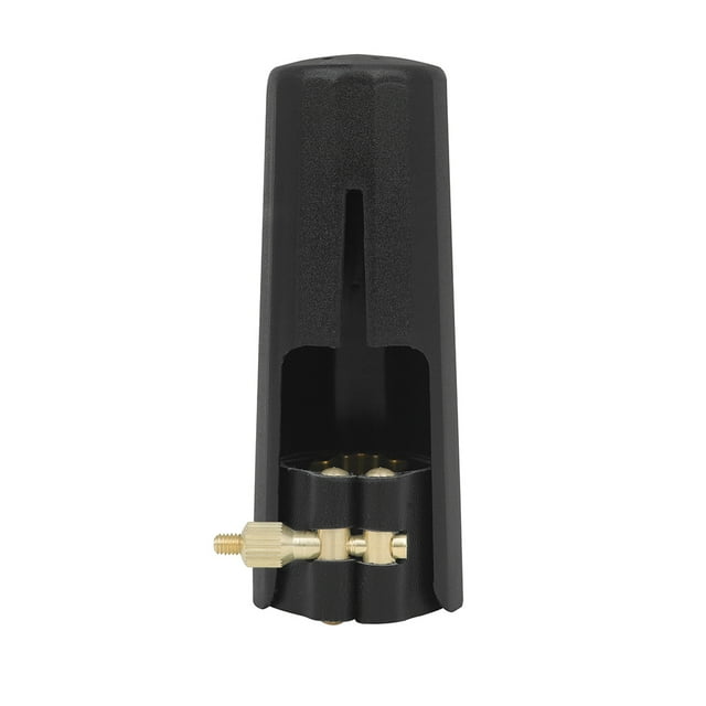 Wosthever Tapa de clarinete de ligadura de cuero junta de Metal profesional Protector multiusos equipo de protección accesorios de música Alt Type3 NO3