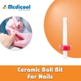 thumbnail image 2 of Ceramic Ball Bit -CC19F- Four Pack for Nails | CC19F-4PK, 2 of 2