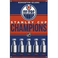 thumbnail image 4 of NHL Edmonton Oilers - Champions 23 Wall Poster with Push Pins, 14.725" x 22.375", 4 of 4