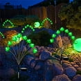 thumbnail image 2 of XGFHYJEH St Patrick's Day Solar Stake Lights Irish Shamrock Pathway Lights Outdoor Waterproof Light for Garden Yard Lawn Decor Decorations, 2 of 5
