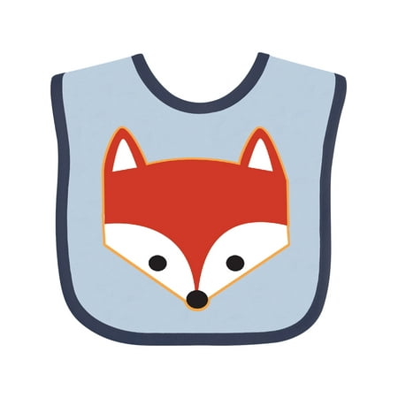

Inktastic Fox Woodland Animals Gift Baby Boy or Baby Girl Bib