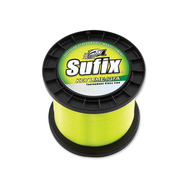 Sufix Key Lime IGFA Rated Monofilament Fishing Line 4.4 Lb. Spool