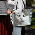 thumbnail image 7 of Kdxio Funny Cat for Beach Bag for Women Large Beach Tote Bag Waterproof Sandproof Swim Bag with Zipper Pockets Beach Vacation Travel, 7 of 7