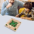 thumbnail image 4 of Yonrjhukm Wooden Shut The Box Game, Shut The Box Dice Game, 2-4 Players Classic Board Game, Wooden Tabletop Game, 8 Dice, Family Classics Tabletop Version Games for Homes, Christmas Party, or Pub, 4 of 7