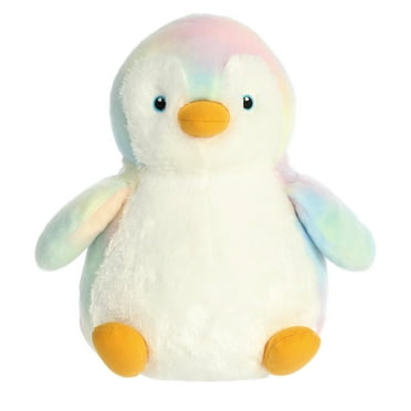 Aurora - Medium Pastel Rainbow Destination Nation - 11" Penguin Pastel Rainbow - Adventurous Stuffed Animal