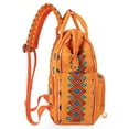 thumbnail image 6 of Wrangler Aztec Travel Backpack Baby Bag for Women with Stroller Strap and Side Bottle Pockets Organized Diaper Bag, Must Yellow, 6 of 9