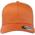 thumbnail image 2 of Flexfit Mens Athletic Baseball Fitted Cap Small-Medium Orange, 2 of 5