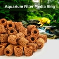 thumbnail image 1 of Aquarium Filter Media Ring Bio Ring for Aquarium Filter 50PCS, 1 of 8