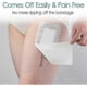thumbnail image 4 of Waterproof Surgical Knee Dressing 4x12 Inch Island Bandage with Extended Posts - 10 Pack, 4 of 5