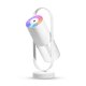 thumbnail image 2 of Humidificador LED Rotación Proyección romántica Difusor de aire Pulverizador de niebla fina Atomizador de oficina 200 ml Nebulizador de plástico de mesa Carga blanca Vogacara HA059453-01B, 2 of 7