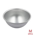 thumbnail image 1 of Hi.FANCY 6pcs Aluminum Alloy Half Ball Cake Mold Fast Shaping Mould Round Easy Bake Pan Bakery Tools, 1 of 9