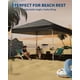 thumbnail image 3 of Carpa Desplegable 10x10 Pies – Toldo 8x8 Pies – Refugio Portátil – Incluye Bolsa de Transporte – Patio, Jardín, Playa y Campamento, 3 of 6