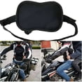 thumbnail image 4 of 2X Motorcycle Back Seat Armrest, Passenger Grip Grab Handle Non-Slip Strap Seat Belt Protection, 4 of 9