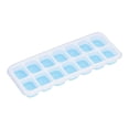 thumbnail image 4 of Molde para cubitos de hielo de color azul, de plástico y silicona de calidad alimentaria, con tapa extraíble para facilitar su extracción, 4 of 8