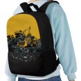 thumbnail image 4 of Uourmeti Polyester School Backpack Daypack with Construction Vehicle Design - Spacious for Student Daily Use and Travel Trips, 4 of 6
