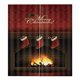 thumbnail image 2 of 2 Piezas / De Cortinas De Navideño, Ventana, Cortina, , Cortina, Con Ganchos Y Anillos De Instalación, Cortinas Con Aislamiento Térmi Chimenea - 150x166cm Soledad Cortina de ventana de Navidad, 2 of 3