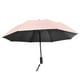 thumbnail image 3 of Paraguas Yinane plegable con ventilador ligero 8 varillas impermeable rosa, 3 of 8
