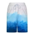 thumbnail image 5 of COSFO Elastic Waist Men's Swim Trunks Tie Dye Casual Board Shorts with Compression Liner Loose Beach Mens Shorts, 5 of 6