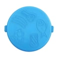 thumbnail image 1 of lingqin Microwave Grill Pan Cookware Fry Griddle Microwave Bacon Cooker Tray for Toastie Blue, 1 of 9