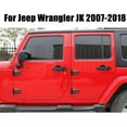 BAGUER For Jeep Wrangler JK Carbon Fibre Door Handle Trim & Handles