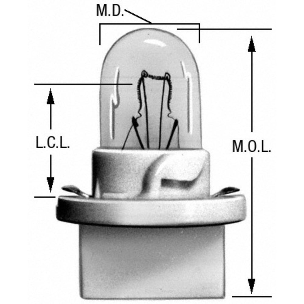 Wagner PC194 Instrument Panel Light Bulb