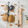 thumbnail image 4 of Multifunctional Mushroom Hat Hooks 360 Degrees Rotatable Creative Shoes Hat Ties Drying Storage Hangings White, 4 of 4