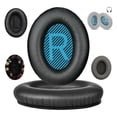 thumbnail image 4 of Almohadillas para auriculares Injueey 1 par de cuero para QuietComfort 35/35II Type10 NO10, 4 of 6