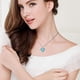 thumbnail image 4 of Collar para mujer, joyería para mujer, joyería para mujer, collar con forma de corazón, collar para mujer, colgante con diseño de corazón, regalo, collar para mujer, 4 of 5
