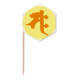 thumbnail image 1 of Culture Motif Rond Cure-Dents Drapeaux Pics à Cupcakes Fête Célébration, 1 of 3