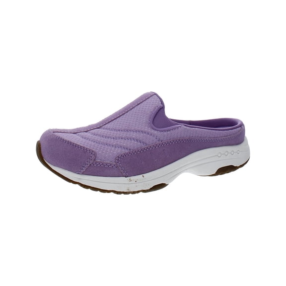 Easy Spirit Womens Travel Time Leather Comfort Slip-On Sneakers