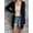 Black, variant on Women's Open Front Loose Long Sleeve Cardigan Casual Summer Autumn Outfit Jacket