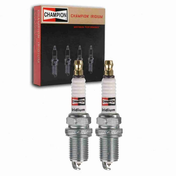 2 pc Champion 9003 Iridium Spark Plugs for 09482-00549 IFR5J11 RC10WYPB4 Ignition Wire Secondary Fits select: 2006-2010 HYUNDAI SONATA, 2002-2004 SUBARU LEGACY