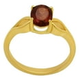 thumbnail image 3 of 18K Gold Over Brass Hessonite Garnet - Madagascar Ring s.6 Jewelry RM-1763 TGR1031_A_6, 3 of 6