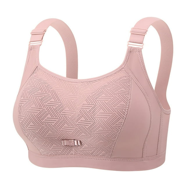 ManxiVoo Strapless Full Coverage Bra for Women Seamless Support Undergarment Comfort Wear Back Smoothing Everyday Essential XXL Size Light Pink