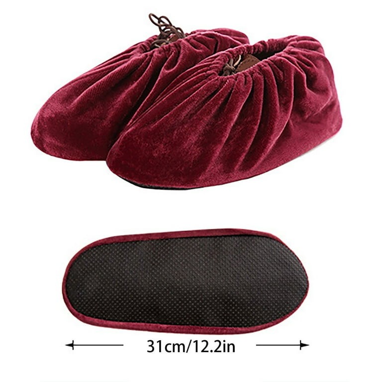 Reusable Non Slip Shoe Covers Premium Soft Washable Thickened Boot Shoe Covers for Household Office Laboratory Roofing Shoes For Shingles Walmart