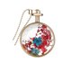 thumbnail image 1 of Encanto de redonda de cristal flotante flor seca colr de Zulema Collar de flores secas, 1 of 6