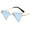 C6 gold blue, variant on Fashion Triangle Frame Sunglasses for Women and Men, Metal Frame with AC Lenses, Conventional Style