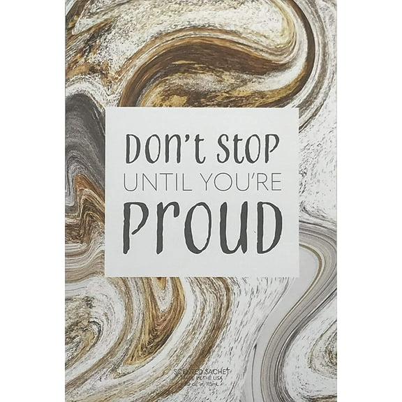 Expressive Scent 6 Pack Large Scented Sachet, Long Lasting Air Freshener- Dont Stop Until Your Proud