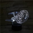 thumbnail image 2 of Lámpara de mesa Treks 3D Anime USB Atmosphere LED con luz nocturna, 2 of 2